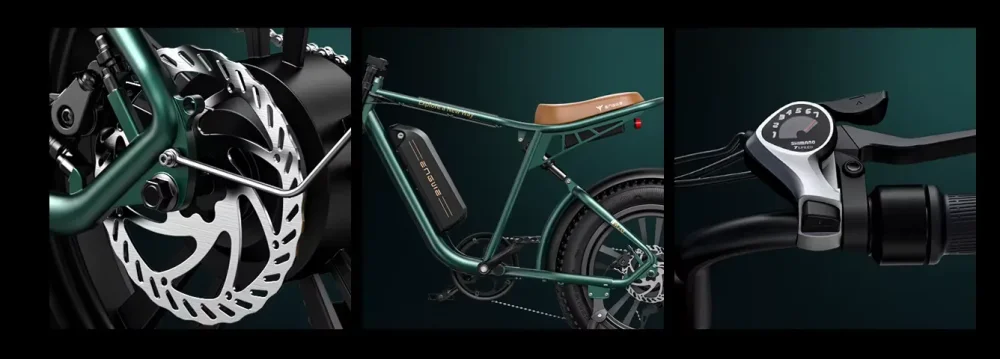 ENGWE M20 (13Ah): Stylový E-bike s duálním odpružením pro každodenní dobrodružství