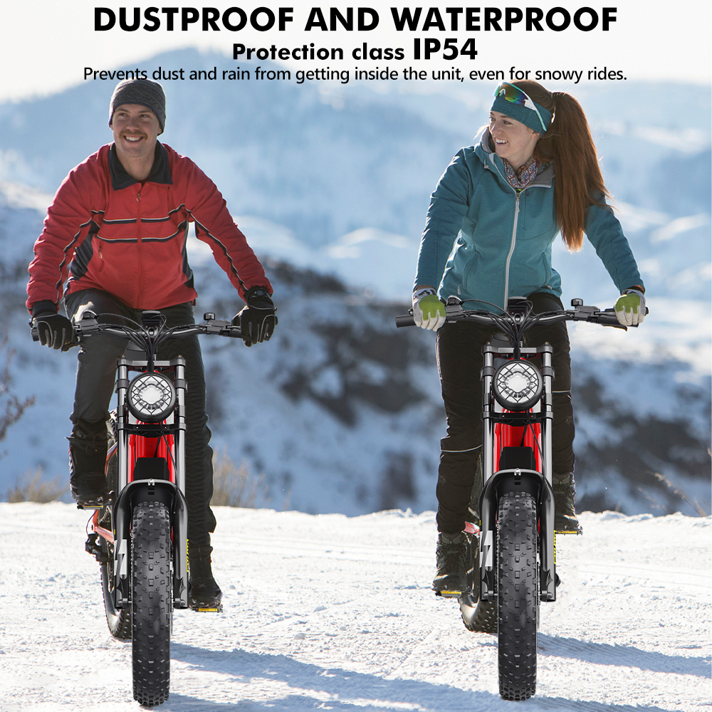 Hidoes HD-B6 E-Bike: Drsný off-road šampion pro adrenalinové jízdy