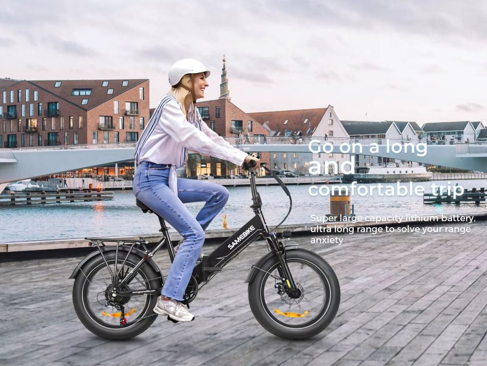 SAMEBIKE LOTDM200-II: Výkonný skládací Fat Bike s NFC technologií