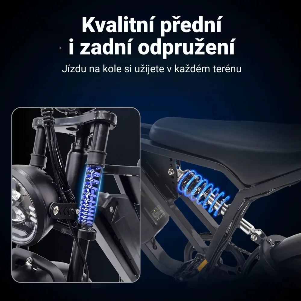 YONGOR Y-24 kvalitní odpružení do každého terénu