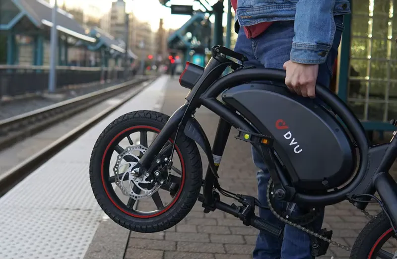 Skládací městské elektrokolo DYU D3F