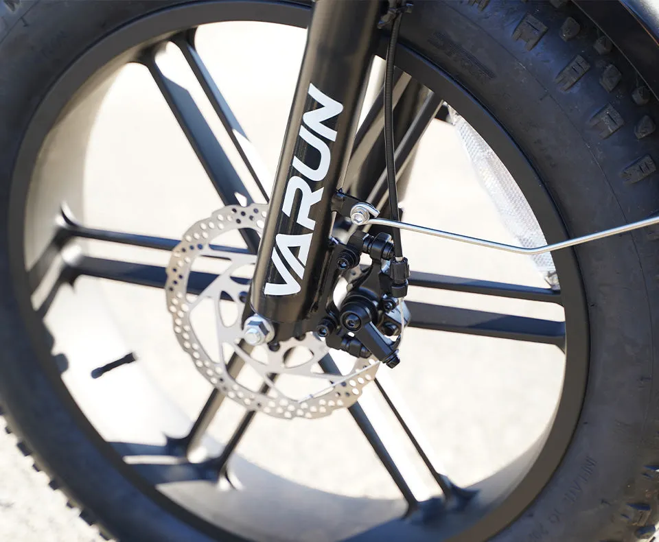 Odpružení a 20 palcová kola VARUN X-Plorer