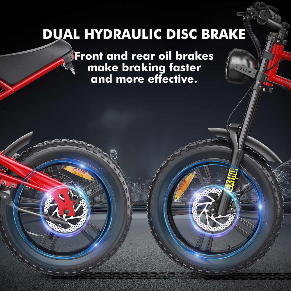 Hidoes HD-B6 E-Bike: Drsný off-road šampion pro adrenalinové jízdy