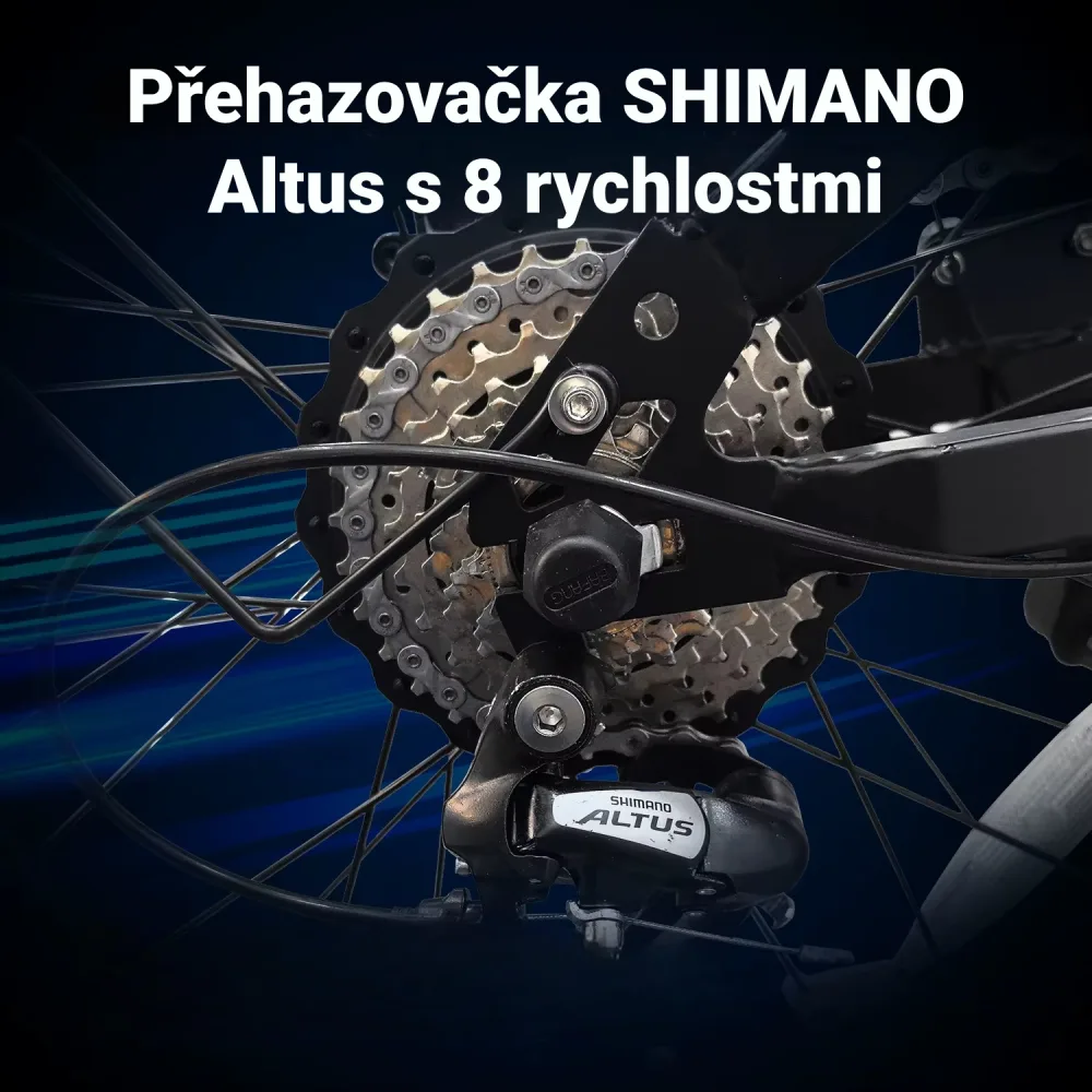 YONGOR Y-24 přehazovačka SHIMANO Altus