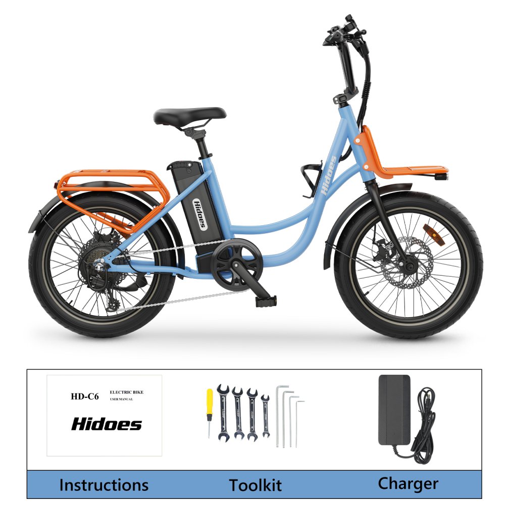 Hidoes HD-C6 E-Bike: Pohodový univerzál na cesty i do terénu