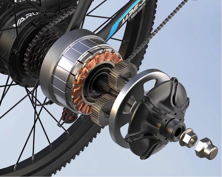 Přesné řazení Shimano a výkonný pohon