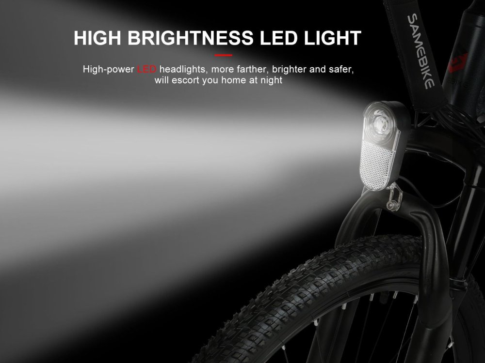 SAMEBIKE SY26-II: Výkonné horské elektrokolo pro každý den