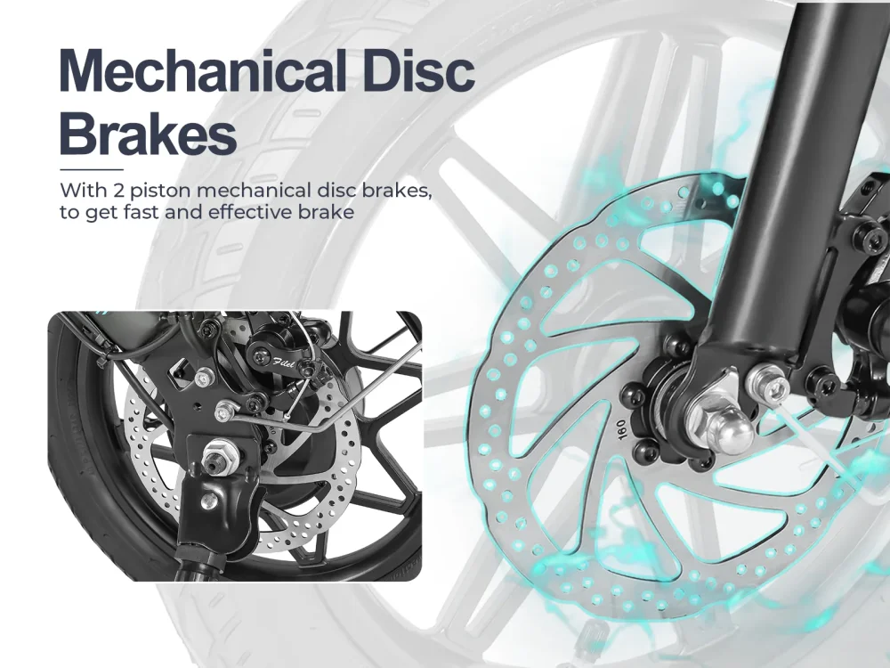 Mechanické kotoučové brzdy