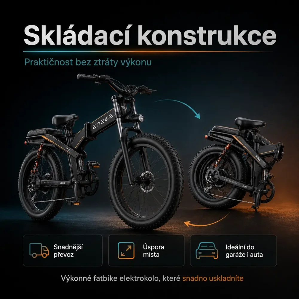 ENGWE X26 skládací konstrukce