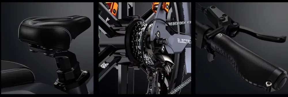 ENGWE X26 - trojité odpružení pro dokonalý zážitek z jízdy