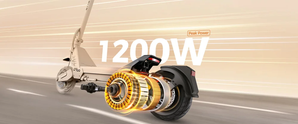 Detail motoru koloběžky ENGWE Y700