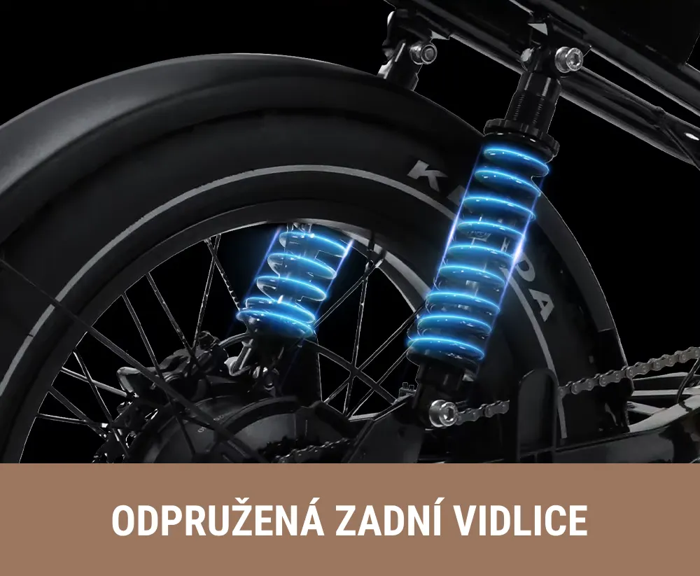 Benefity plného odpružení elektrokola W66