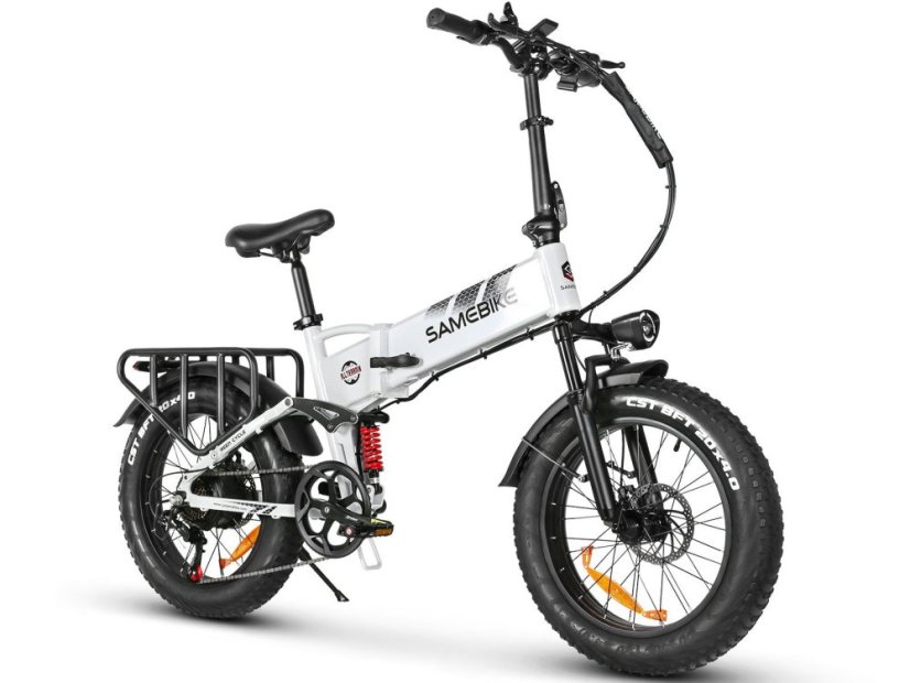 Skládací Fat Bike SAMEBIKE RS-A02 - Barva: Tmavě modrá