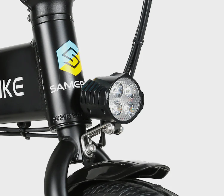 Ultralehké skládací elektrokolo SAMEBIKE Yinyu 14 - Barva: Bílá
