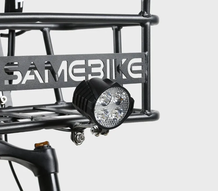 Skládací elektrokolo SAMEBIKE C05 Pro - Barva: Bílá
