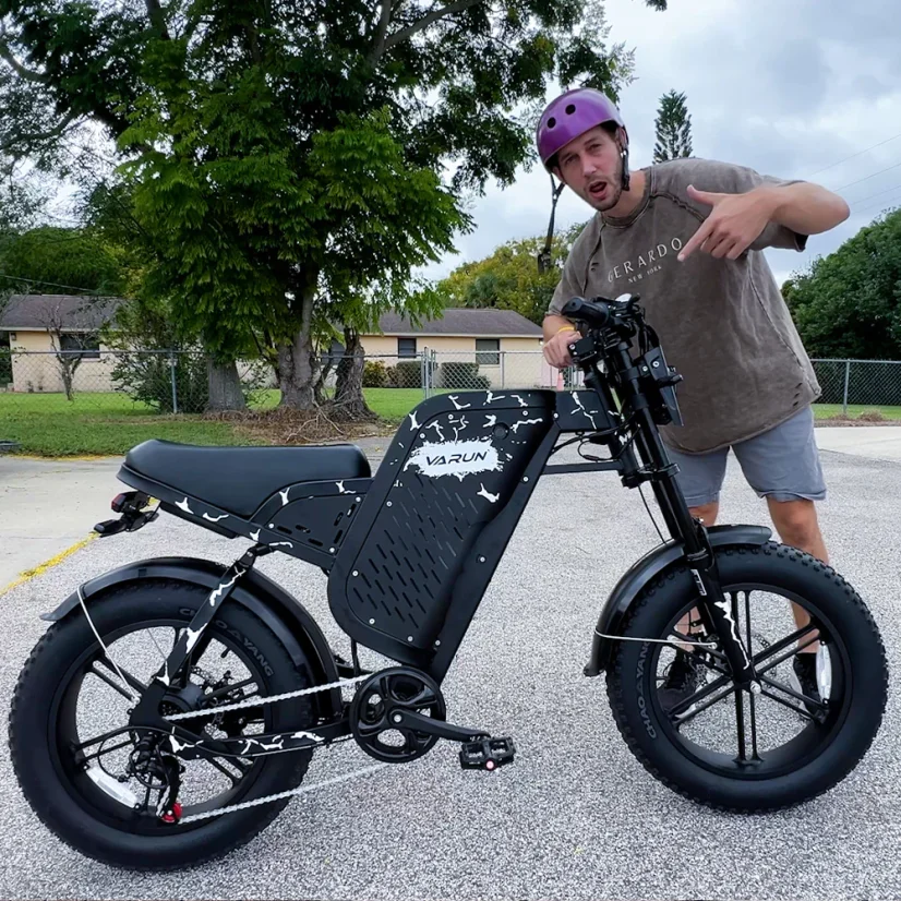 Elektrický moped VARUN X-Plorer Raptor/Beast - Baterie: 48V 20.8Ah