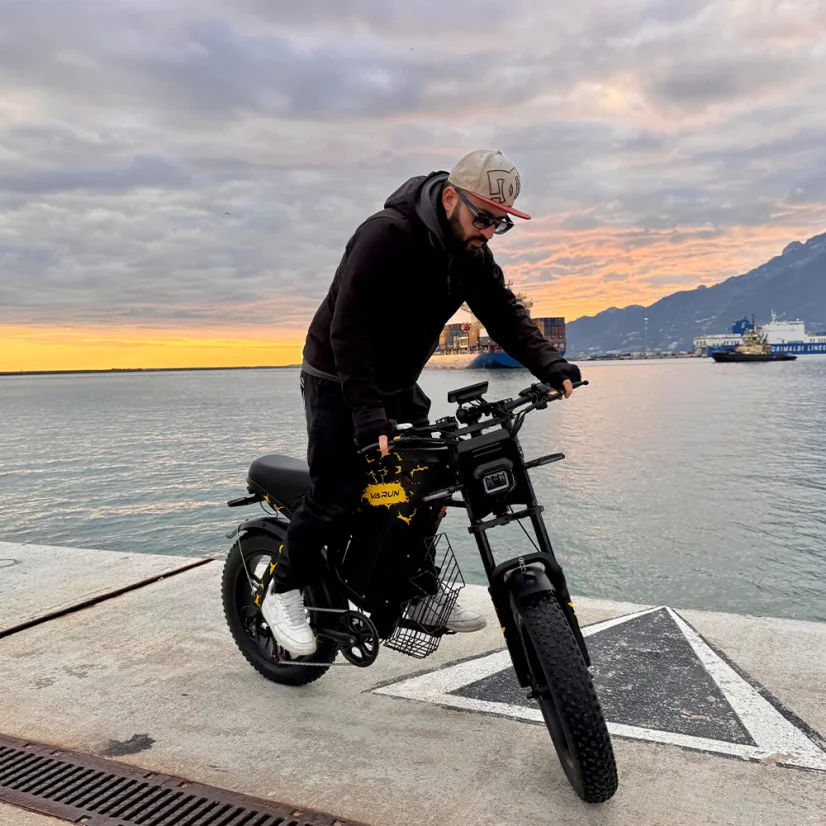 Elektrický moped VARUN X-Plorer Raptor/Beast - Baterie: 48V 20.8Ah
