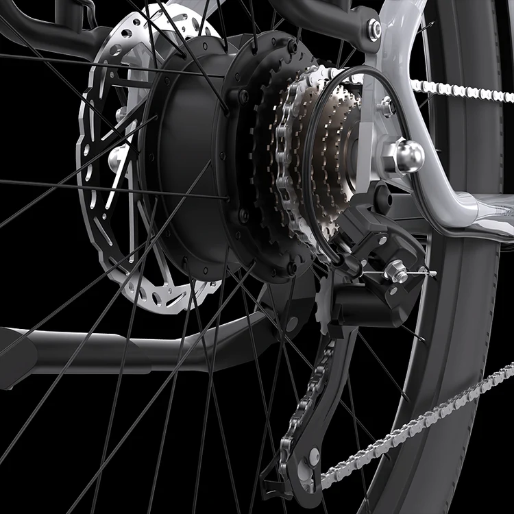 Městské elektrokolo Onesport OT05 - Barva: Briliantově modrá