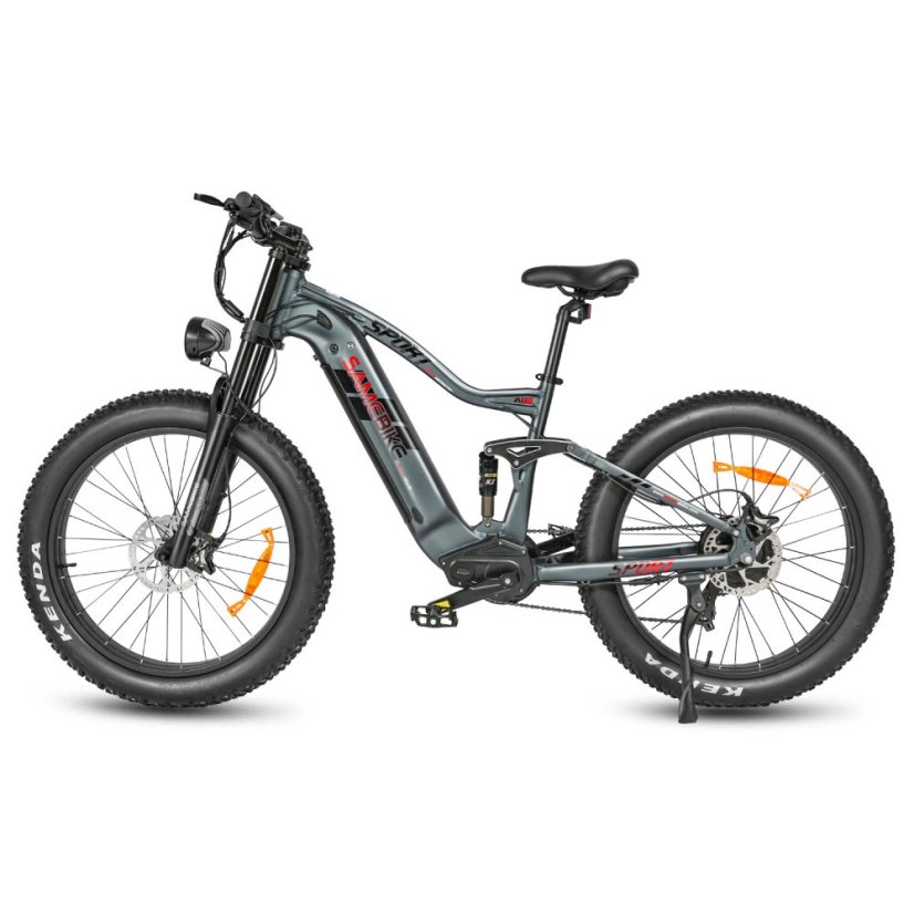 Celoodpružené fatbike elektrokolo SAMEBIKE RS-A08-II 48V 17Ah - Barva: Modrá