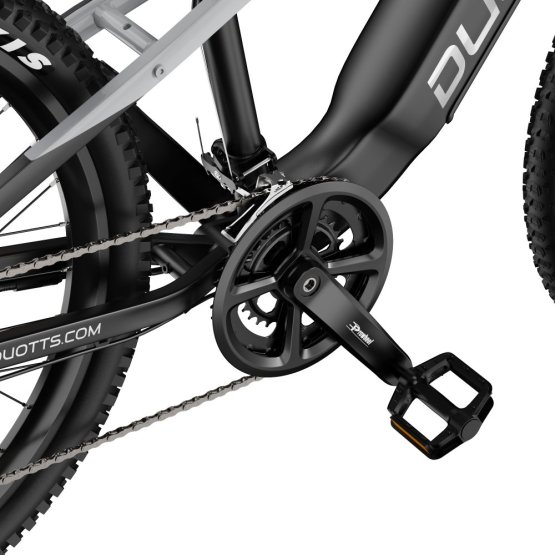 Celoodpružené horské elektrokolo Duotts E29