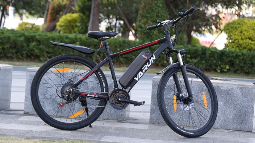 Výkonné horské elektrokolo Varun M26-2 - Barva: Červená