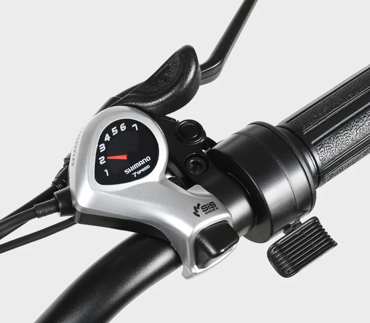 Skládací městské elektrokolo SAMEBIKE CY20 Pro - Barva: Černá