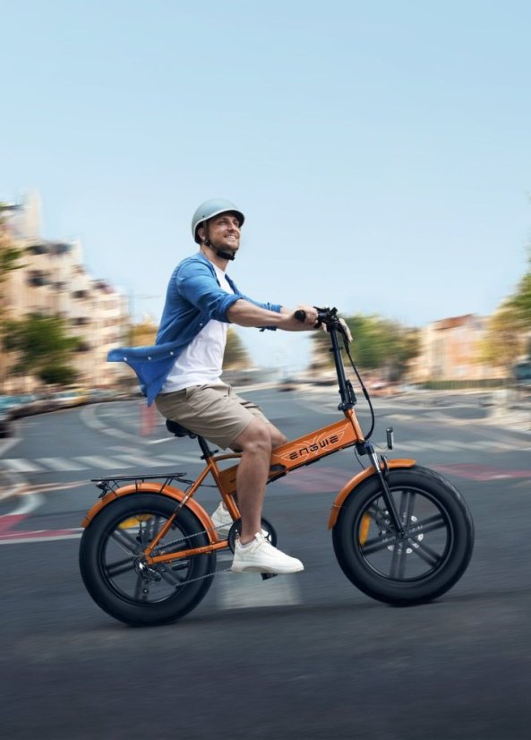 Skládací elektrokolo ENGWE EP-2 Boost - Barva: Černá
