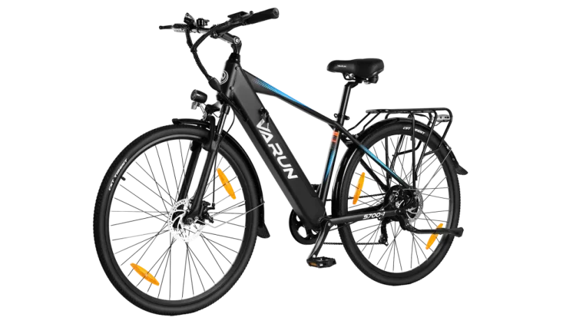 Městské elektrokolo VARUN S700 - Barva: Černá, Rám: Klasický