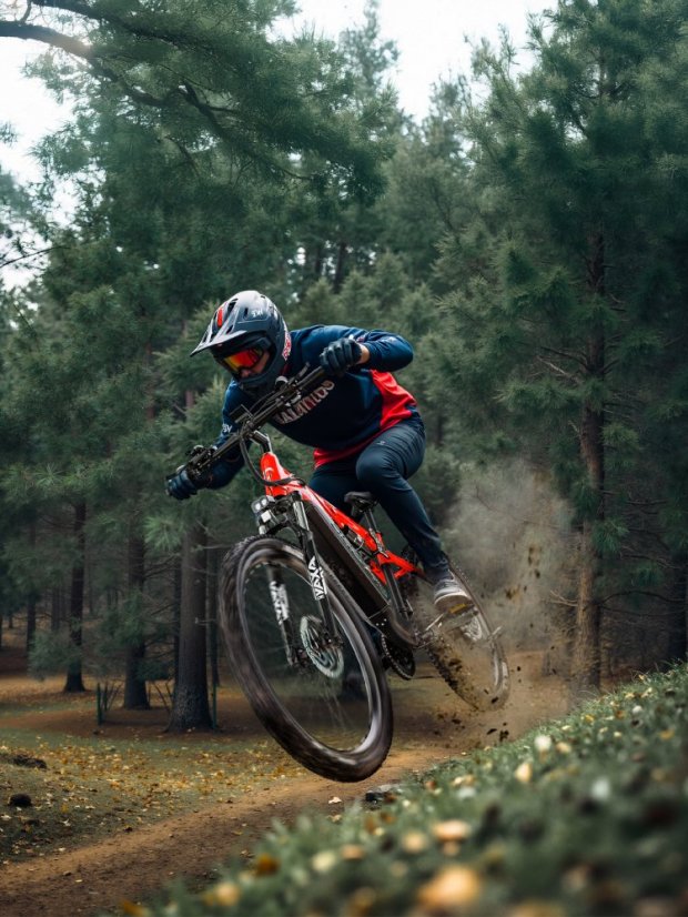 Celoodpružené horské elektrokolo Duotts E29 - Barva: Černá