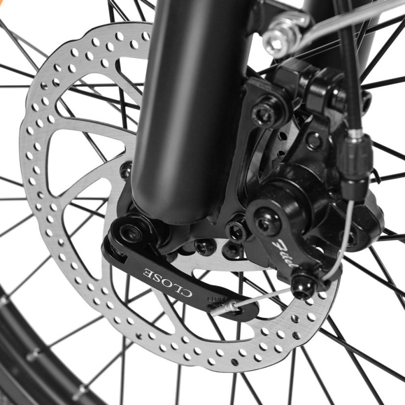 Skládací městské elektrokolo SAMEBIKE CY20 - Barva: Černá