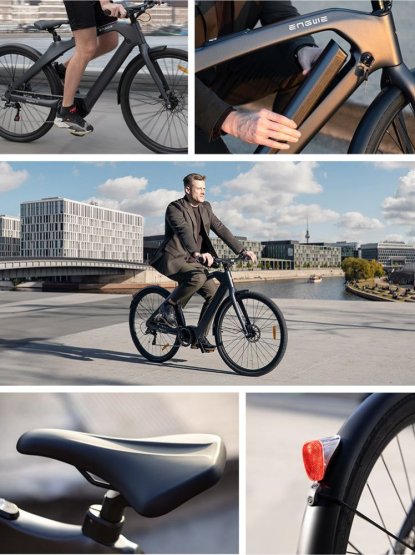 Karbonové městské elektrokolo ENGWE N1 Pro