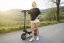 Skládací elektrická koloběžka OOTD T10 - Barva: Šedá, Baterie: 48V 13.5Ah