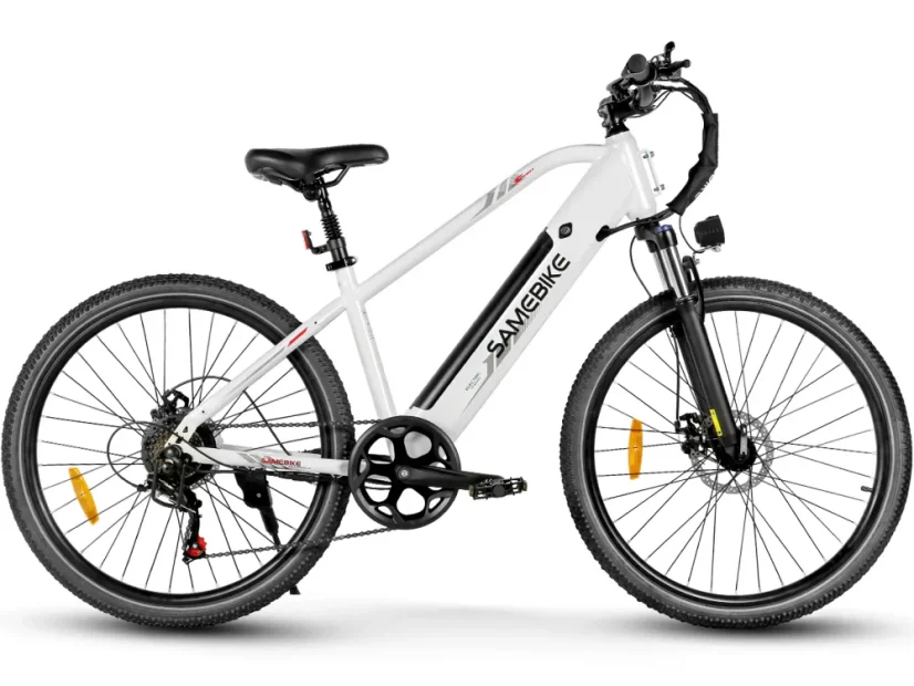 Městské elektrokolo SAMEBIKE RS-A01 Men - Barva: Bílá