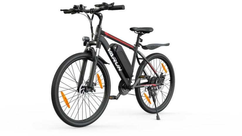 Výkonné horské elektrokolo Varun M26-2 - Barva: Červená
