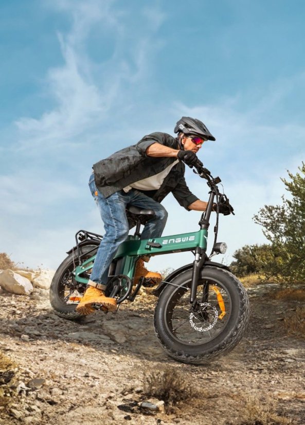 Skládací elektrokolo ENGWE EP-2 3.0 Boost - Barva: Černá