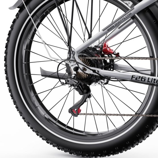 Výkonný elektrická fatbike DUOTTS F26 Lite