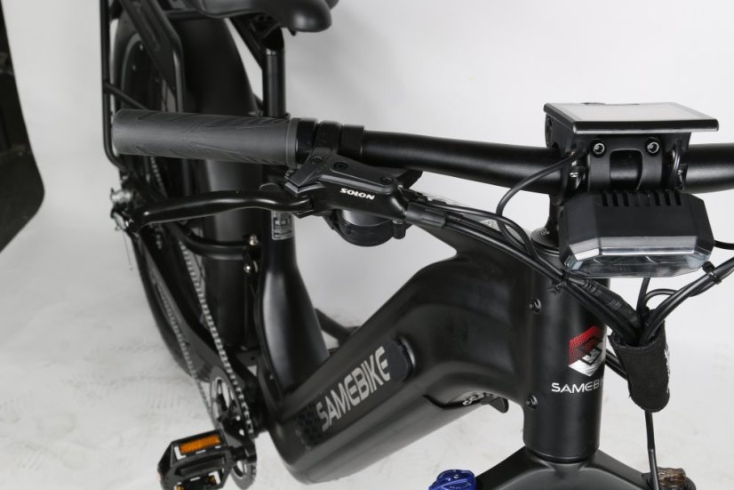 Výkonné fatbike elektrokolo SAMEBIKE STORM 48V 20Ah - Barva: Bílá