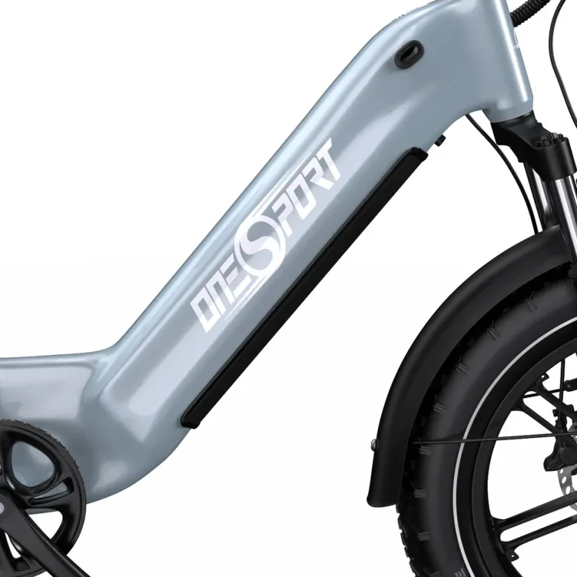 Moderní městské elektrokolo OT08 - Barva: Bílá