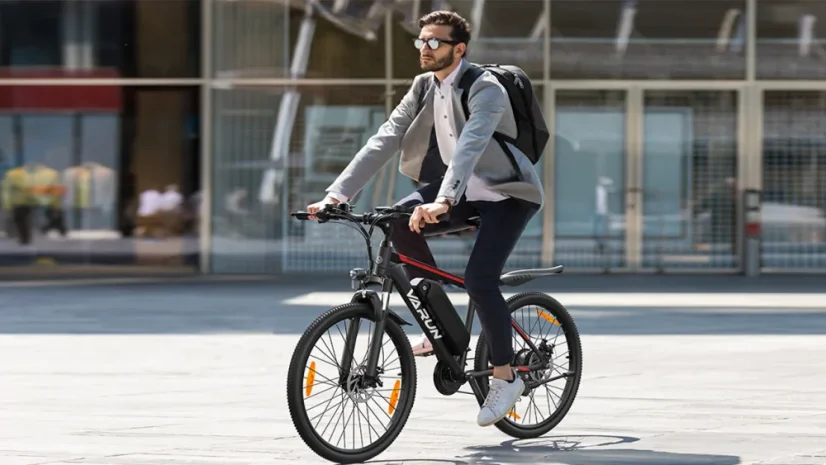 Výkonné horské elektrokolo Varun M26-2 - Barva: Červená