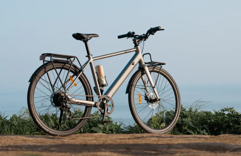 Městské elektrokolo DYU Stroll 1 - Barva: Stříbrná