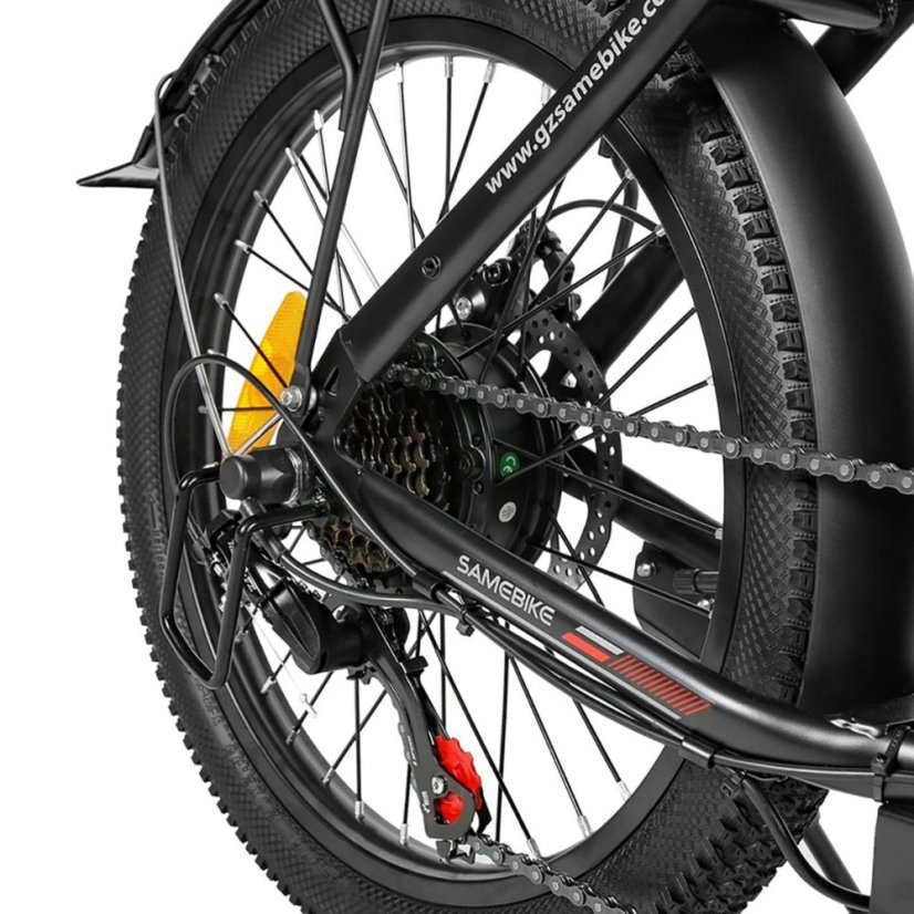 Skládací městské elektrokolo SAMEBIKE CY20 - Barva: Tmavě modrá