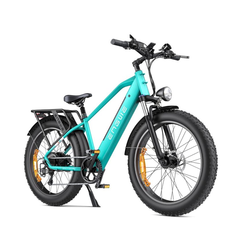Celoodpružené fatbike elektrokolo ENGWE E26 - Barva: Žlutá, Rám: Snížený