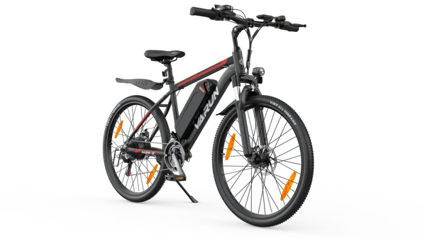 Výkonné horské elektrokolo Varun M26-2 - Barva: Červená
