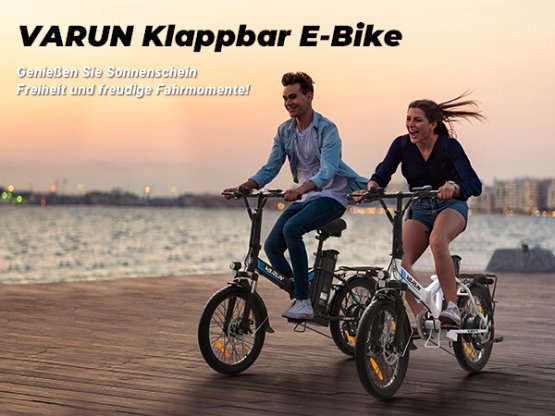 Skládací městské elektrokolo VARUN C20