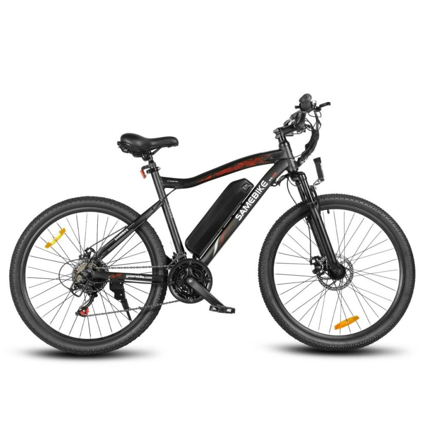 Horské elektrokolo SAMEBIKE SY26-II - Barva: Černá