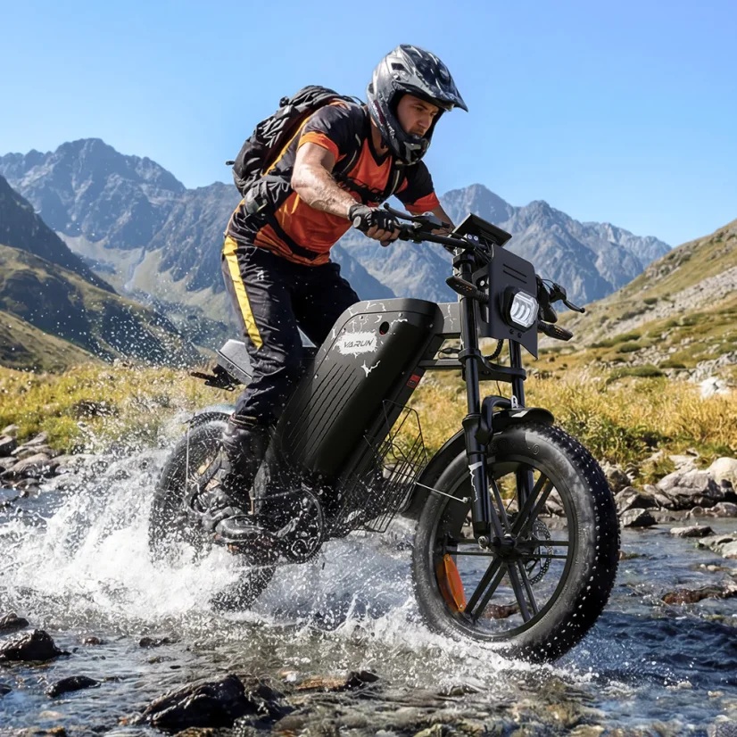 Elektrický moped VARUN X-Plorer Raptor/Beast - Baterie: 48V 31.5Ah