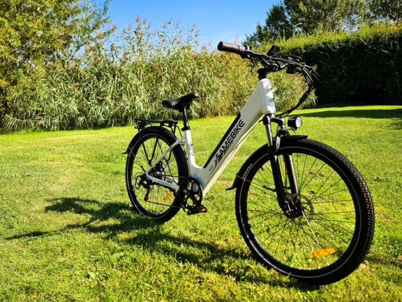 Robustní městské elektrokolo SAMEBIKE RS-A01 Plus - Barva: Černá