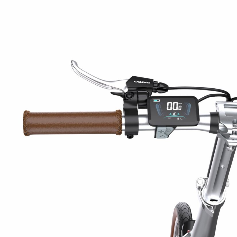 Lehké skládací městské elektrokolo OneSport OT02 - Barva: Červená