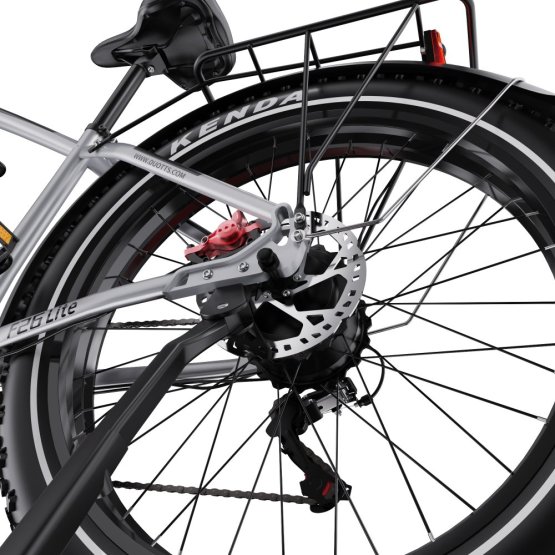 Výkonný elektrická fatbike DUOTTS F26 Lite