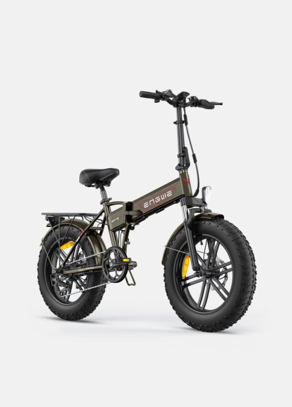Skládací elektrokolo ENGWE EP-2 Boost - Barva: Hnědá